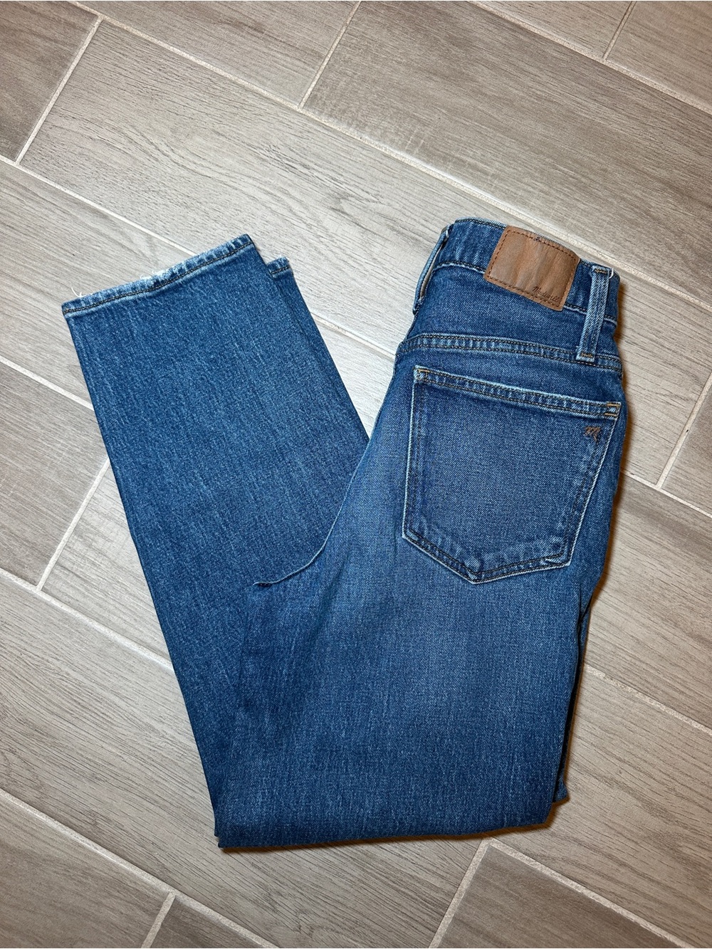 Madewell Balloon Denim Blue Jeans - 24